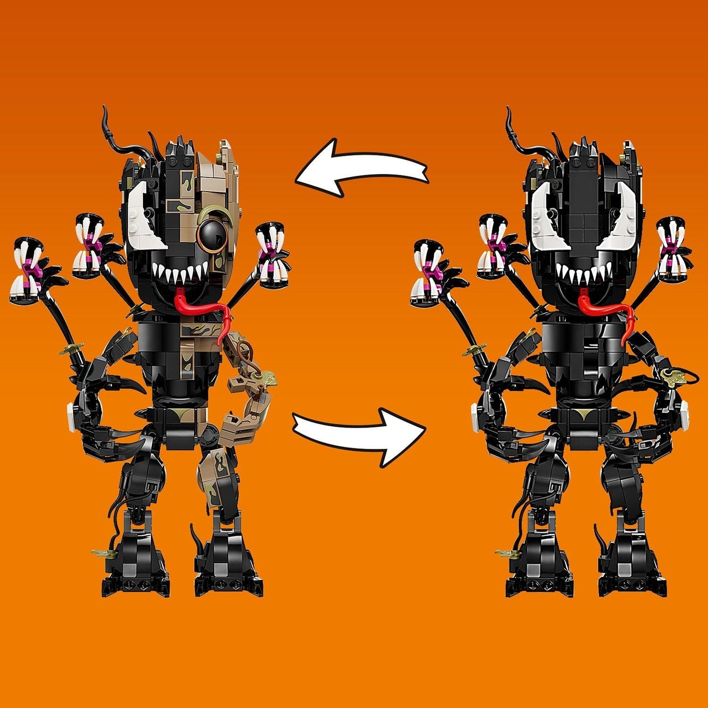LEGO® Marvel Venomized Groot Mô Hình Lắp Ráp Biến Hình LEGO 76249 LEGO - ảnh 3 - LEGO