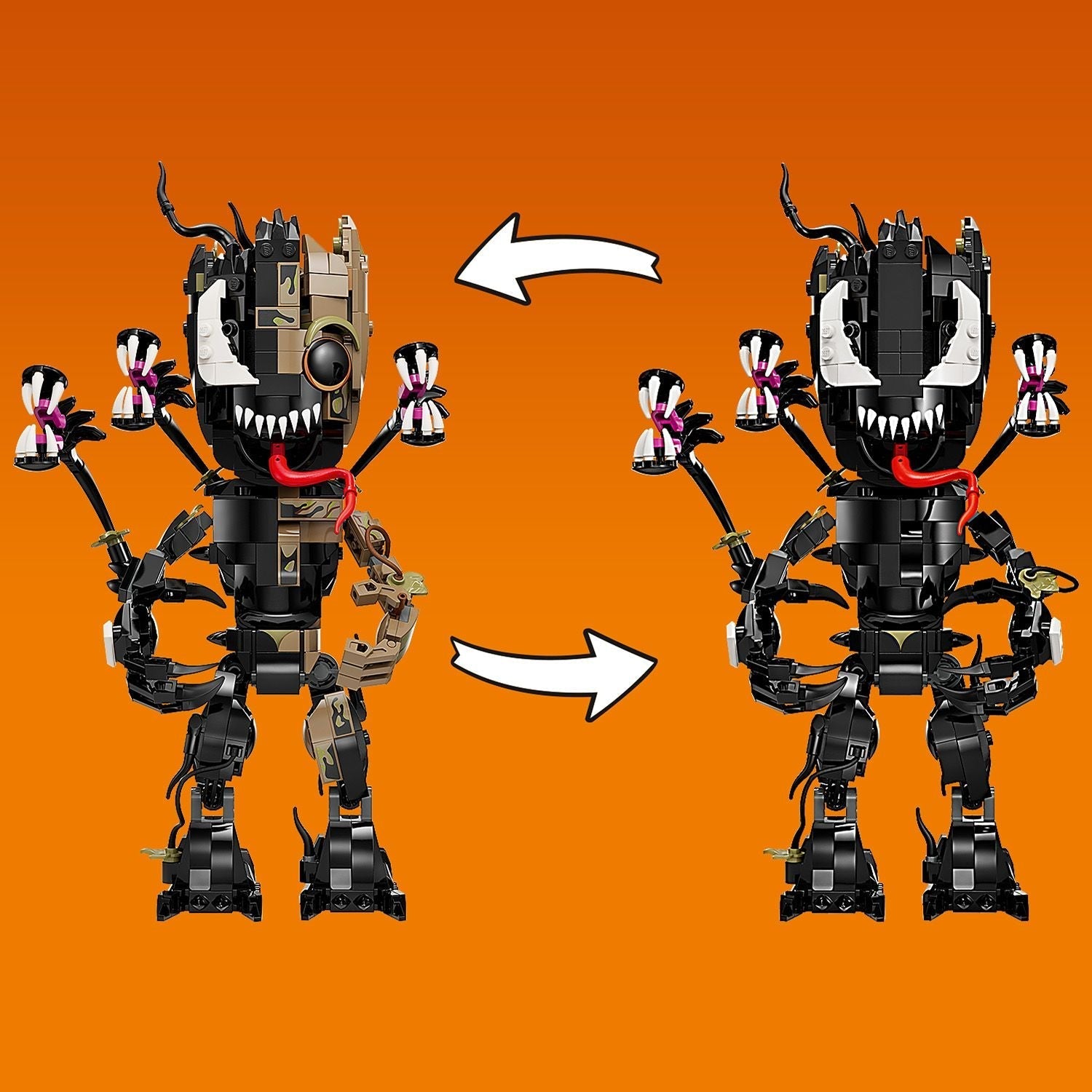LEGO® Marvel Venomized Groot Mô Hình Lắp Ráp Biến Hình LEGO 76249 LEGO - ảnh 3 - LEGO