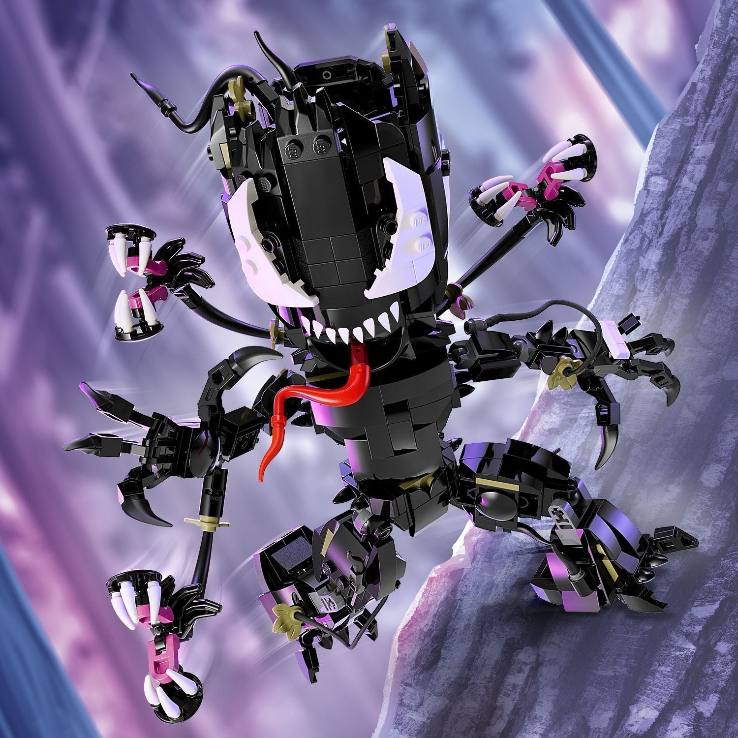 LEGO® Marvel Venomized Groot Mô Hình Lắp Ráp Biến Hình LEGO 76249 LEGO - ảnh 4 - LEGO