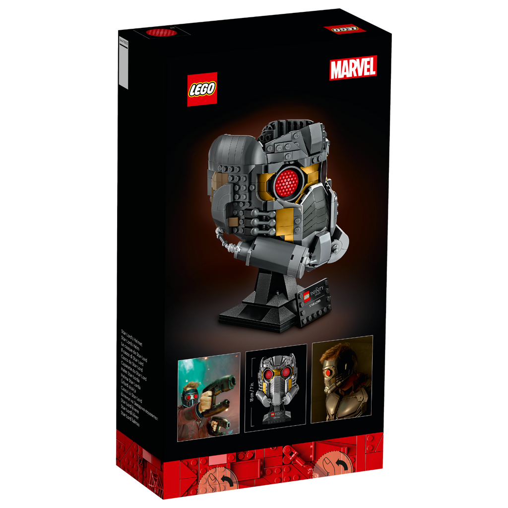 LEGO® Marvel Star-Lord’s Helmet - Mô hình Nón Bảo Hiểm Marvel - LEGO 76251 - Hình ảnh bổ sung 5