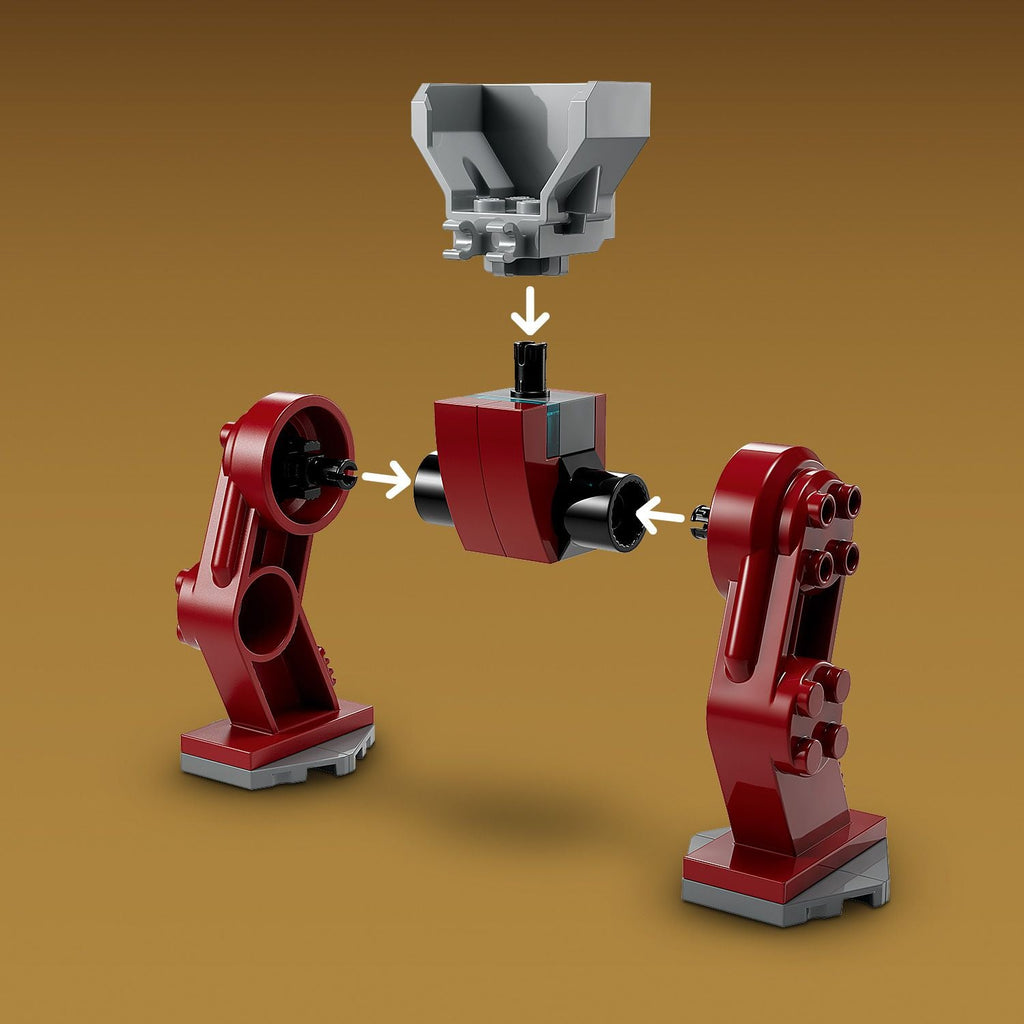 LEGO® Marvel Iron Man Hulkbuster vs. Thanos - Đồ chơi lắp ráp Siêu anh hùng LEGO 76263 - Hình ảnh bổ sung 8