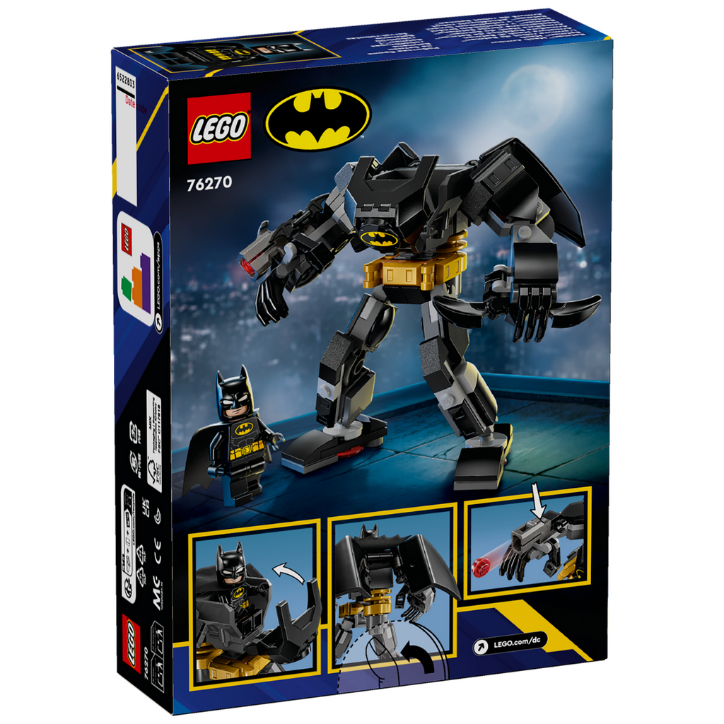 LEGO® DC Batman™: Batman™ Mech Armour - Đồ Chơi Lắp Ráp Robot Người Dơi (76270) LEGO - ảnh 2 - LEGO Sets