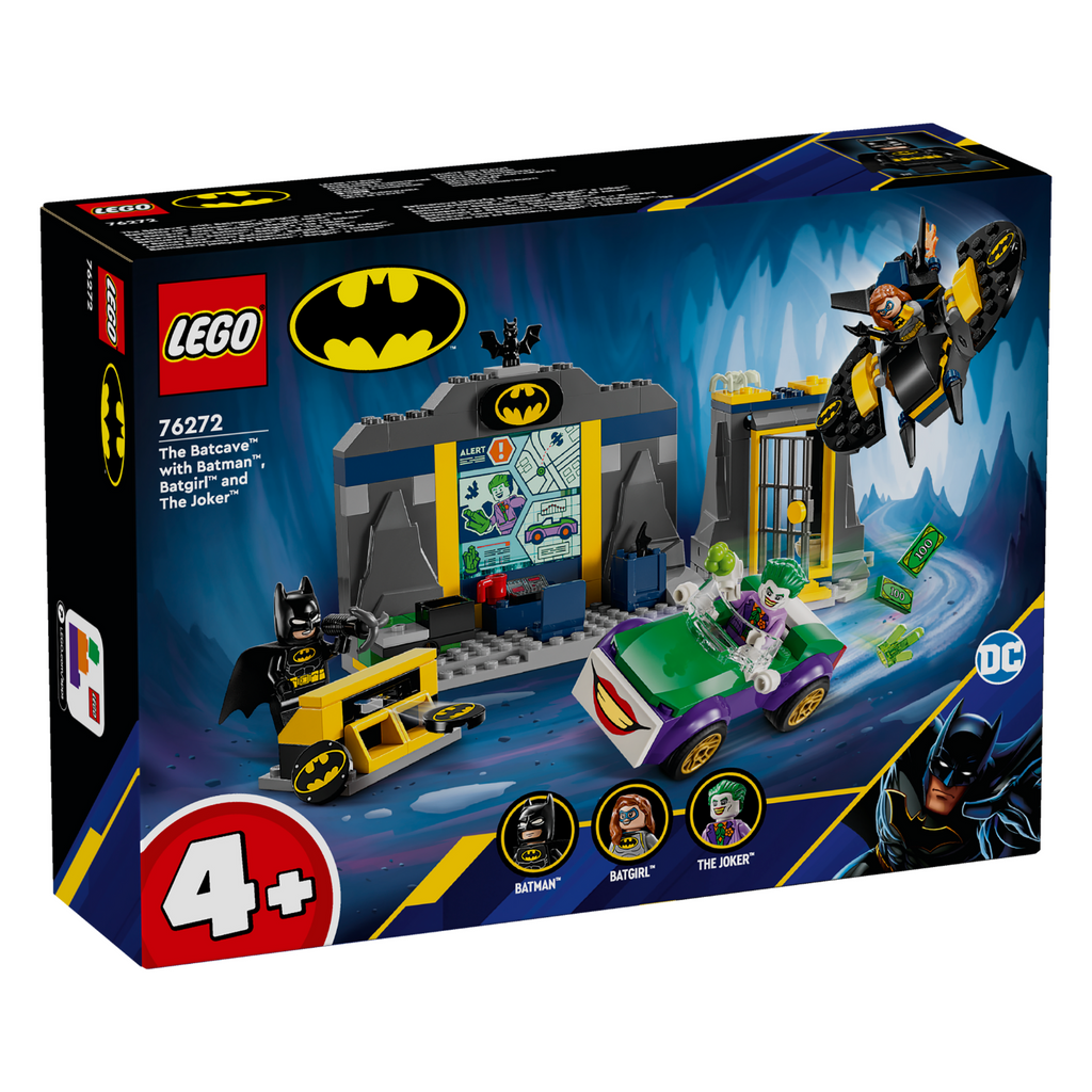 LEGO® DC Batman™ The Batcave™ with Batman, Batgirl™ & The Joker™ - Đồ chơi lắp ráp Hang Dơi LEGO 76272 - Hình ảnh sản phẩm