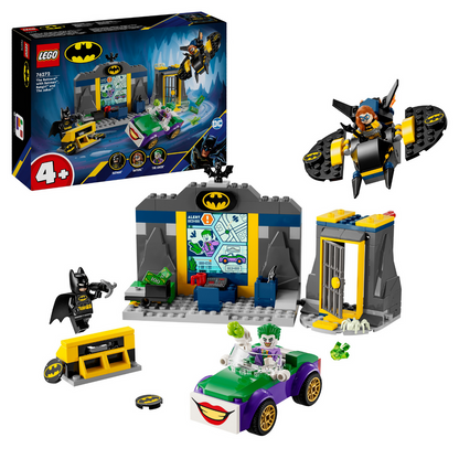 LEGO® DC Batman™ The Batcave™ with Batman, Batgirl™ & The Joker™ - Đồ chơi lắp ráp Hang Dơi LEGO 76272
