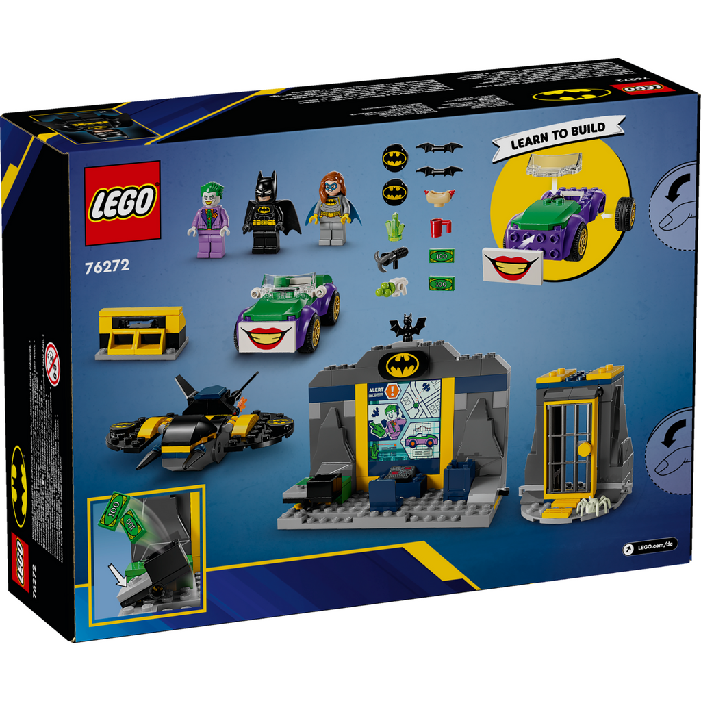 LEGO® DC Batman™ The Batcave™ with Batman, Batgirl™ & The Joker™ - Đồ chơi lắp ráp Hang Dơi LEGO 76272 LEGO - ảnh 6 - LEGO Se
