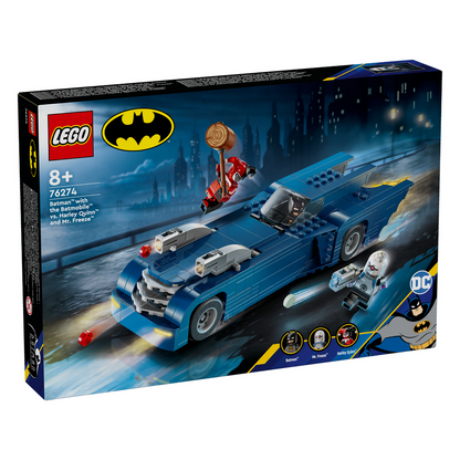 LEGO® DC Batman™: Batman™ with the Batmobile™ vs. Harley Quinn™ and Mr. Freeze™ - Bộ Lắp Ráp Xe Batmobile Siêu Anh Hùng LEGO 76274 - Hình ảnh sản phẩm
