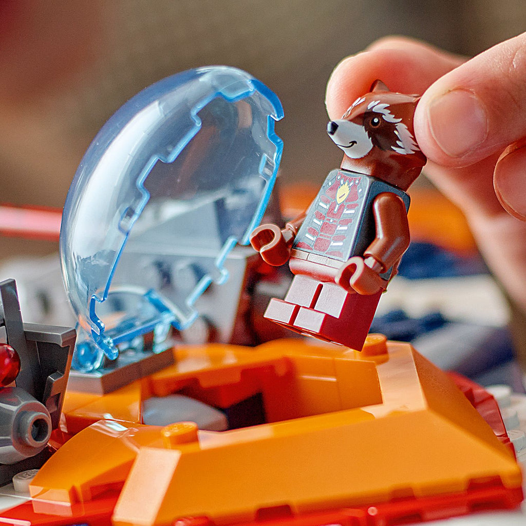 LEGO® Marvel Rocket’s Warbird vs. Ronan - Mô hình Phi thuyền Guardians of the Galaxy 76278 - Hình ảnh bổ sung 6