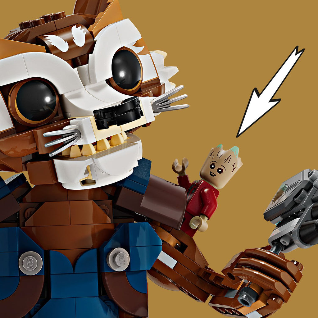 LEGO® Marvel Rocket & Baby Groot - Mô Hình Lắp Ráp Siêu Anh Hùng - 76282 - Hình ảnh bổ sung 8