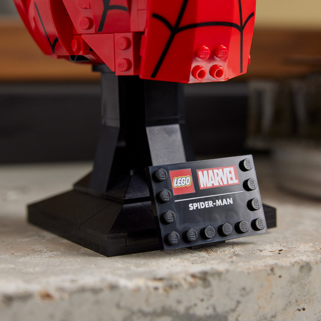 LEGO® Marvel Spider-Man's Mask - Mô Hình Lắp Ráp Mặt Nạ Người Nhện 76285