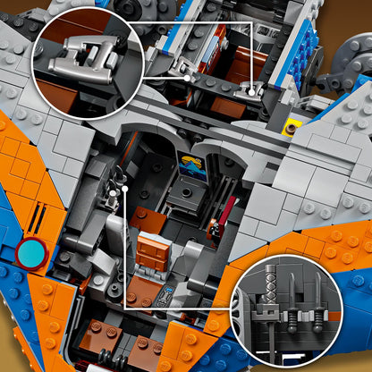 LEGO® Marvel Guardians of the Galaxy: The Milano - Mô Hình Phi Thuyền Không Gian LEGO 76286 - Hình ảnh bổ sung 7