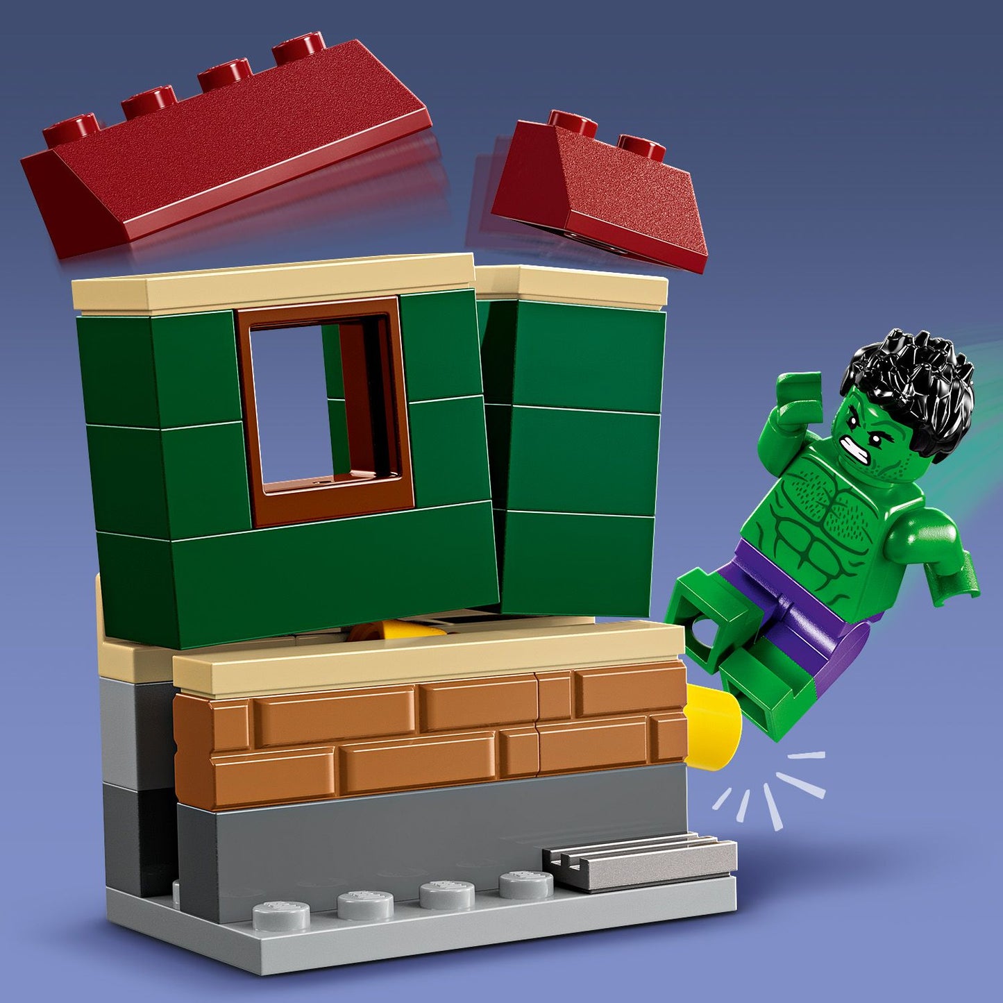 LEGO® Marvel Iron Man with Bike and The Hulk - Đồ Chơi Lắp Ráp Siêu Anh Hùng Avengers - LEGO 76287 - Hình ảnh bổ sung 8