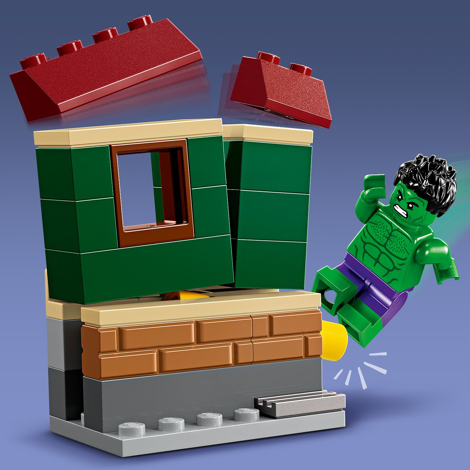 LEGO® Marvel Iron Man with Bike and The Hulk - Đồ Chơi Lắp Ráp Siêu Anh Hùng Avengers - LEGO 76287 - Hình ảnh bổ sung 8