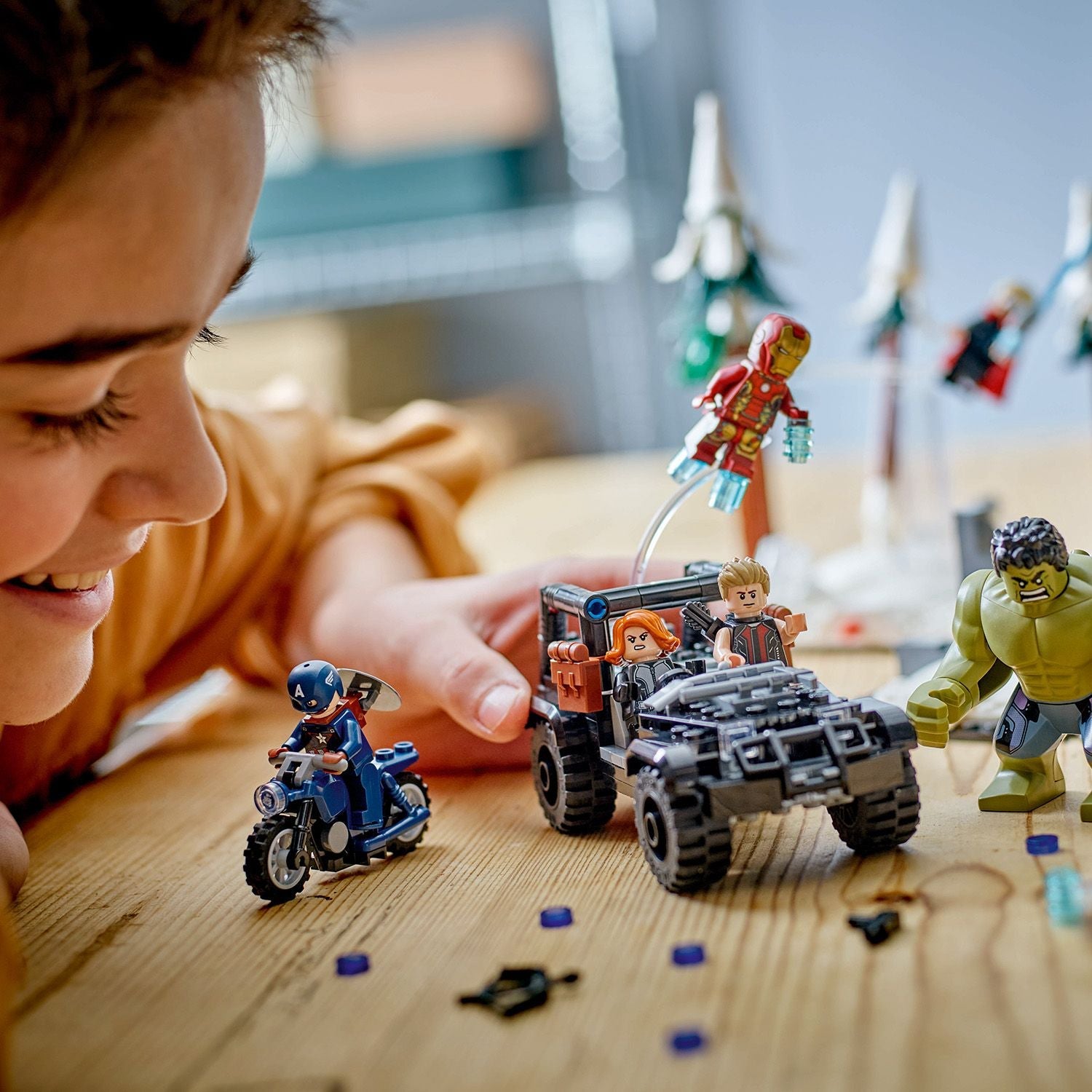 LEGO® Marvel The Avengers Assemble: Age of Ultron Bộ Đồ Chơi Lắp Ráp Siêu Anh Hùng Marvel 76291 LEGO - ảnh 4 - Lego