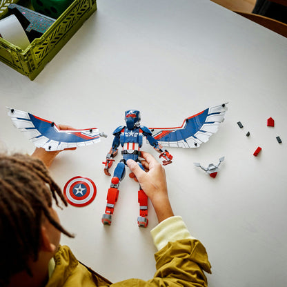 LEGO® Marvel New Captain America Construction Figure - Mô hình lắp ráp nhân vật Captain America - LEGO 76296 - Hình ảnh bổ sung 4