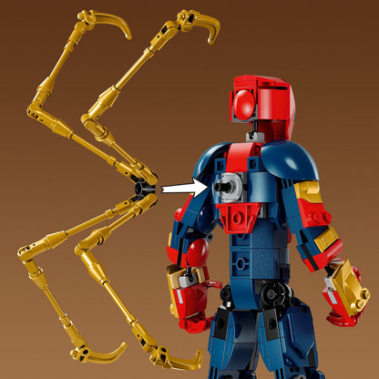 LEGO® Marvel Iron Spider-Man Construction Figure - Mô Hình Lắp Ráp Siêu Anh Hùng 76298 - LEGO LEGO - ảnh 4 - Building Sets
