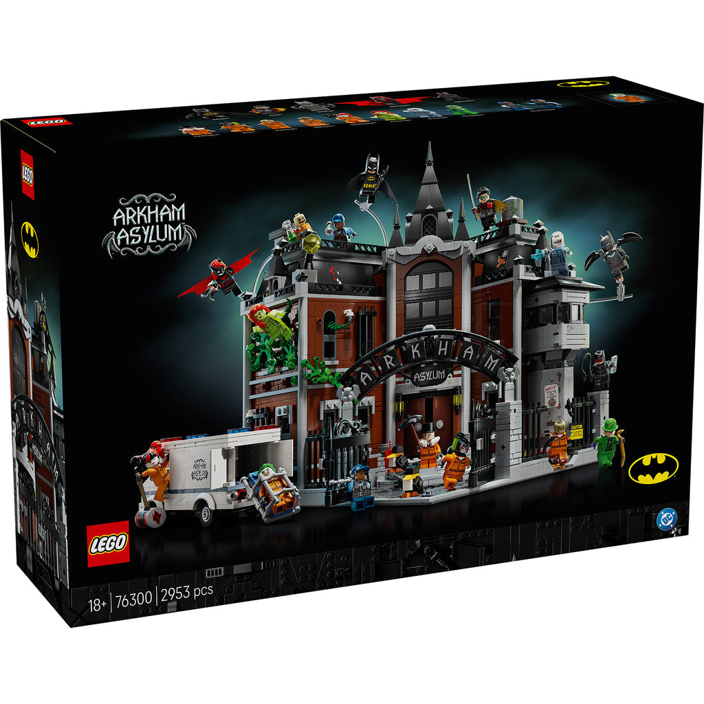 LEGO® DC Batman™ Arkham Asylum™ - Bộ Lắp Ráp Nhà Thương Điên Arkham LEGO 76300 - Hình ảnh sản phẩm