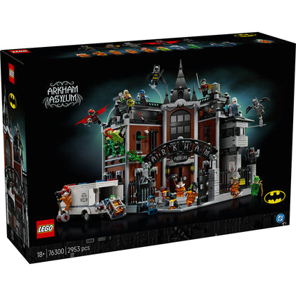 LEGO® DC Batman™ Arkham Asylum™ - Bộ Lắp Ráp Nhà Thương Điên Arkham LEGO 76300 - Hình ảnh sản phẩm