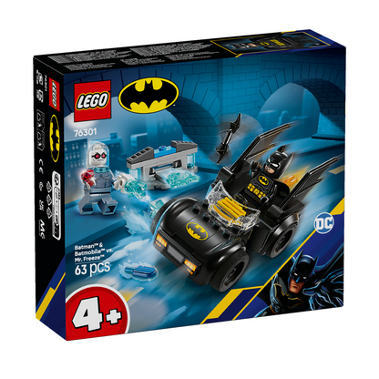 LEGO® DC Batman™: Batman & Batmobile™ vs. Mr. Freeze™ - Bộ Đồ Chơi Lắp Ráp Xe Batmobile Siêu Anh Hùng LEGO 76301 - Hình ảnh sản phẩm