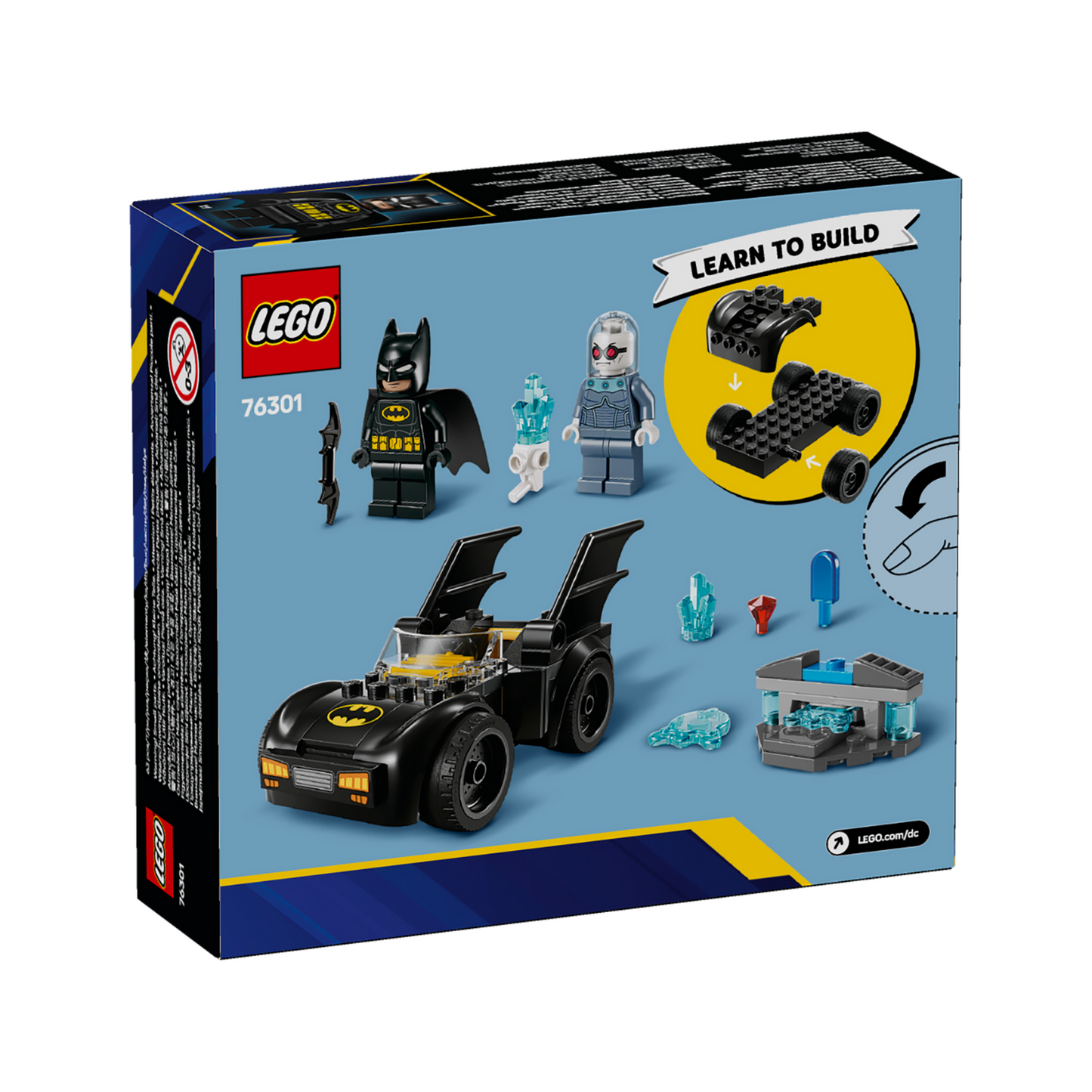 LEGO® DC Batman™: Batman & Batmobile™ vs. Mr. Freeze™ - Bộ Đồ Chơi Lắp Ráp Xe Batmobile Siêu Anh Hùng LEGO 76301 LEGO - ảnh 3