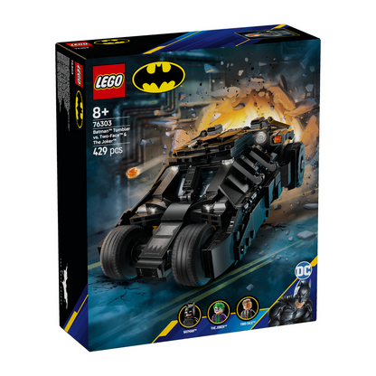 LEGO® DC Batman™: Batman Tumbler vs. Two-Face™ & The Joker™ - Mô Hình Xe Batmobile Tumbler Đồ Chơi Lắp Ráp LEGO 76303 - Hình ảnh sản phẩm