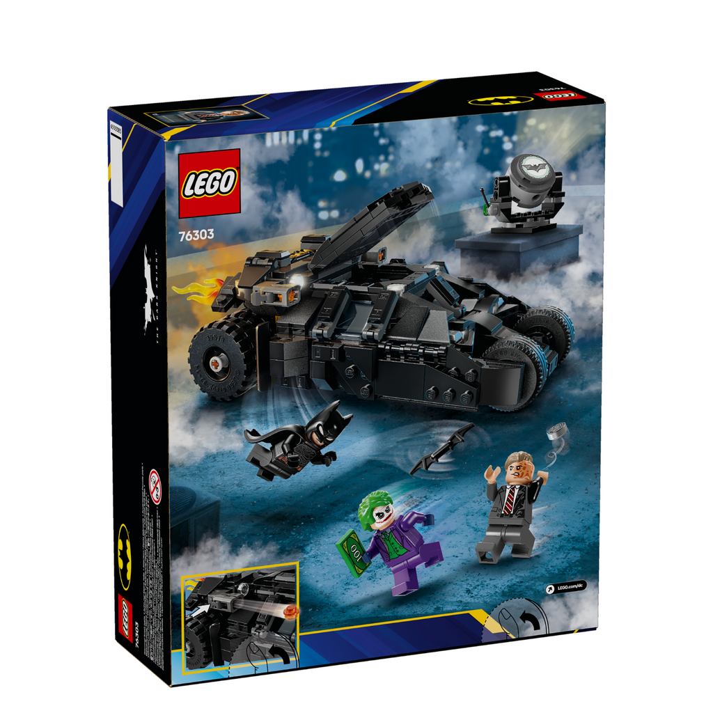 LEGO® DC Batman™: Batman Tumbler vs. Two-Face™ & The Joker™ - Mô Hình Xe Batmobile Tumbler Đồ Chơi Lắp Ráp LEGO 76303 - Hình ảnh bổ sung 9