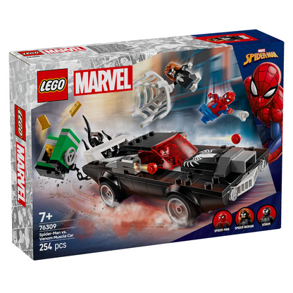 LEGO® Marvel Spider-Man vs. Venom Muscle Car Đồ Chơi Lắp Ráp Xe Cơ Bắp Siêu Anh Hùng LEGO 76309 - Hình ảnh sản phẩm