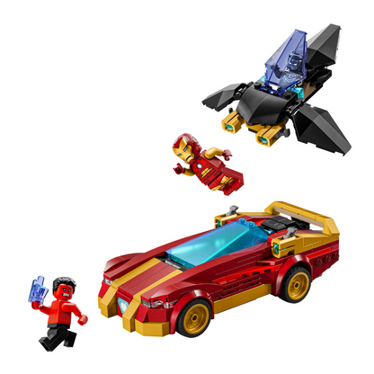 LEGO® Marvel Iron Man Car & Black Panther vs. Red Hulk - Đồ Chơi Lắp Ráp Siêu Anh Hùng - LEGO 76310 - Hình ảnh chi tiết 2