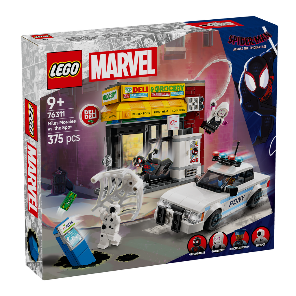 LEGO® Marvel Spider-Verse: Miles Morales vs. The Spot - Bộ Đồ Chơi Lắp Ráp Siêu Anh Hùng LEGO 76311 - Hình ảnh sản phẩm