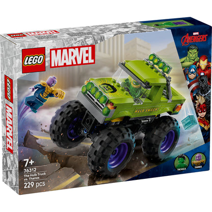 LEGO® Marvel The Hulk Truck vs. Thanos - Đồ chơi lắp ráp Xe tải Hulk vs. Thanos - LEGO 76312 - Hình ảnh sản phẩm