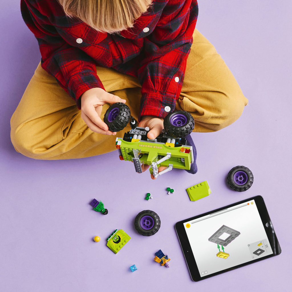 LEGO® Marvel The Hulk Truck vs. Thanos - Đồ chơi lắp ráp Xe tải Hulk vs. Thanos - LEGO 76312 - Hình ảnh bổ sung 4