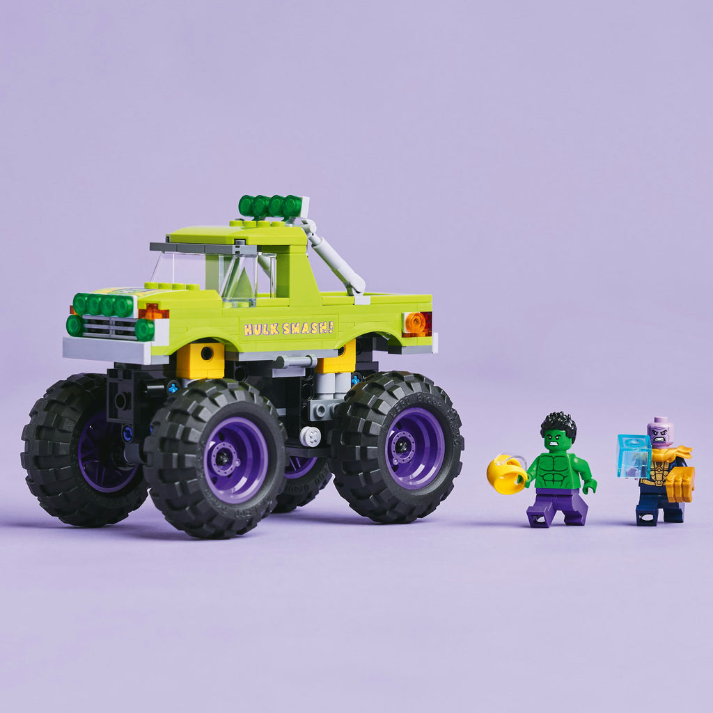 LEGO® Marvel The Hulk Truck vs. Thanos - Đồ chơi lắp ráp Xe tải Hulk vs. Thanos - LEGO 76312 - Hình ảnh bổ sung 5