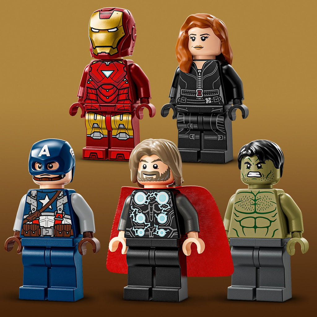 LEGO® Marvel: MARVEL Logo & Minifigures - Mô Hình Lắp Ráp Biểu Tượng Marvel & Nhân Vật Avengers LEGO 76313 - Hình ảnh bổ sung 7