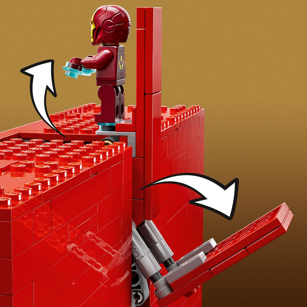 LEGO® Marvel: MARVEL Logo & Minifigures - Mô Hình Lắp Ráp Biểu Tượng Marvel & Nhân Vật Avengers LEGO 76313 LEGO - ảnh 1 - Leg
