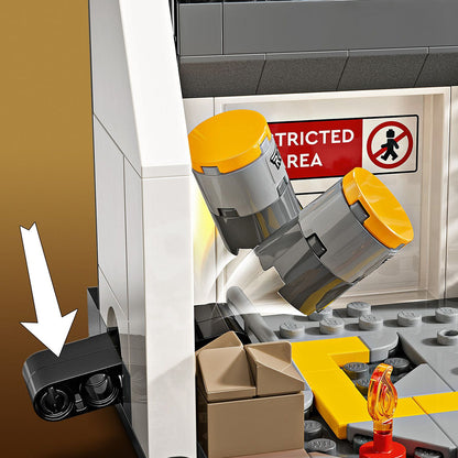 LEGO® Marvel Captain America: Civil War Action Battle - Đồ chơi lắp ráp Trận chiến Nội chiến - LEGO 76314 - Hình ảnh bổ sung 8