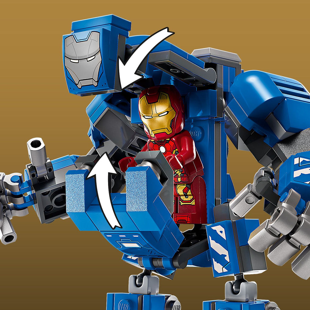 LEGO® Marvel Iron Mans Laboratory: Hall of Armor - Đồ Chơi Lắp Ráp Phòng Thí Nghiệm Iron Man - LEGO 76315 LEGO - ảnh 3 - LEGO