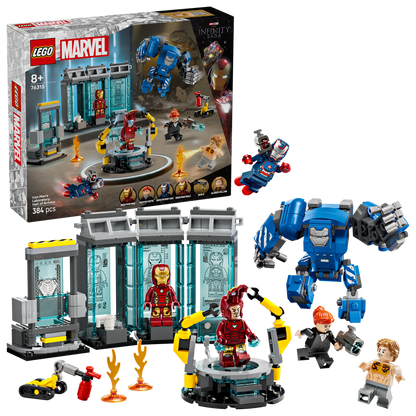 LEGO® Marvel Iron Mans Laboratory: Hall of Armor - Đồ Chơi Lắp Ráp Phòng Thí Nghiệm Iron Man - LEGO 76315 LEGO - ảnh 7 - LEGO