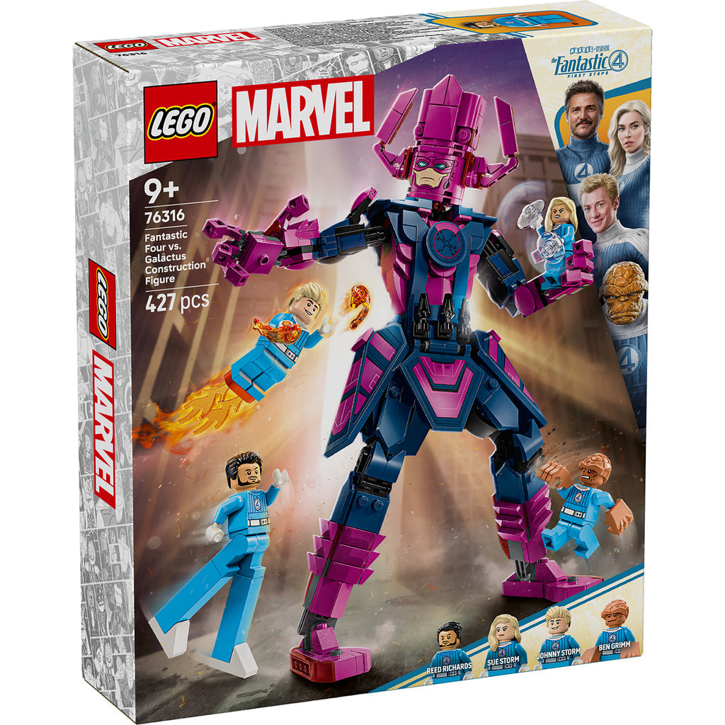 LEGO® Marvel Fantastic Four vs. Galactus Construction Figure - Bộ Lắp Ráp Siêu Anh Hùng LEGO 76316 - Hình ảnh sản phẩm