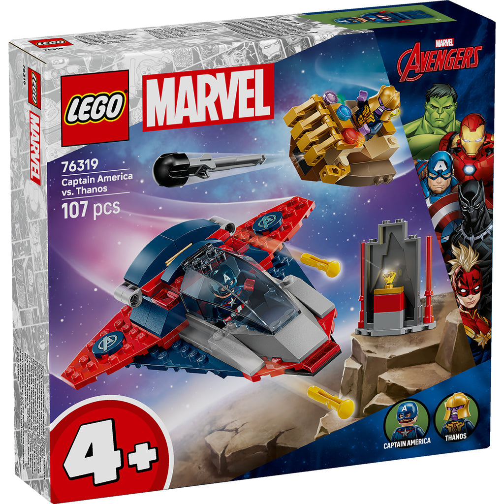 LEGO® Marvel Captain America vs. Thanos Đồ Chơi Lắp Ráp Siêu Anh Hùng Lego 76319 - Hình ảnh sản phẩm