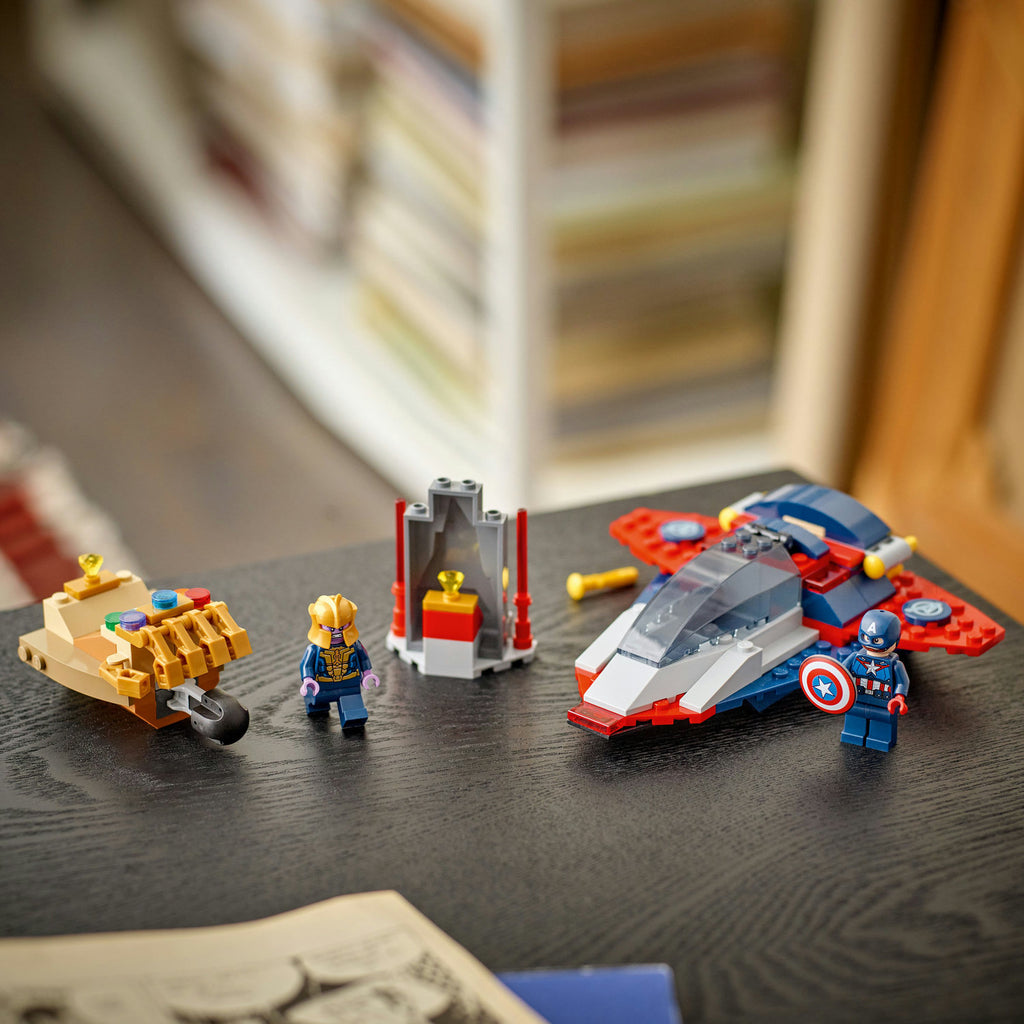 LEGO® Marvel Captain America vs. Thanos Đồ Chơi Lắp Ráp Siêu Anh Hùng Lego 76319 - Hình ảnh bổ sung 5