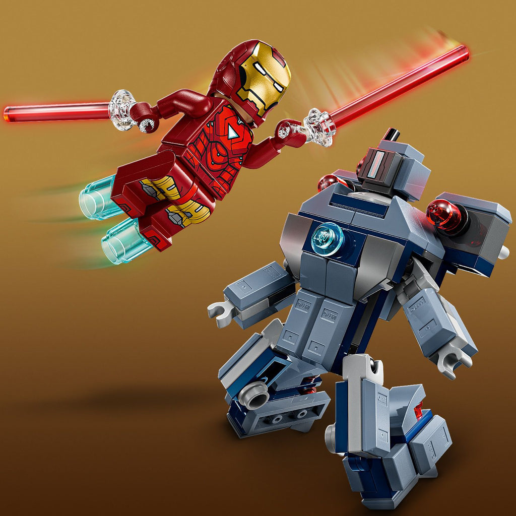 LEGO® Marvel Iron Man & War Machine vs. Hammer Drones - Đồ Chơi Lắp Ráp Siêu Anh Hùng LEGO 76320 - Hình ảnh bổ sung 8