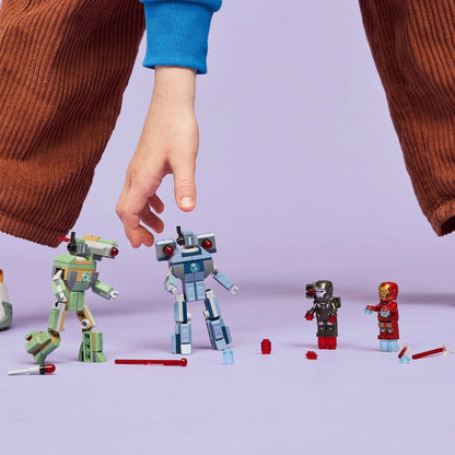 LEGO® Marvel Iron Man & War Machine vs. Hammer Drones - Đồ Chơi Lắp Ráp Siêu Anh Hùng LEGO 76320 - Hình ảnh bổ sung 5
