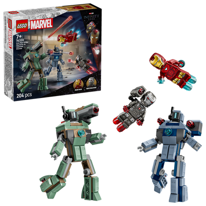 LEGO® Marvel Iron Man & War Machine vs. Hammer Drones - Đồ Chơi Lắp Ráp Siêu Anh Hùng LEGO 76320 - Hình ảnh bổ sung 9