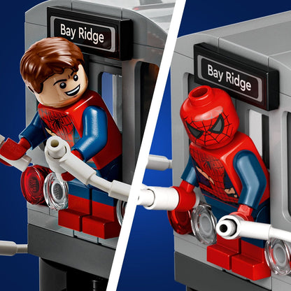 LEGO® Marvel Spider-Man vs. Doc Ock Subway Train Scene - Mô Hình Lắp Ráp Tàu Điện Ngầm Chiến Đấu LEGO 76321 - Hình ảnh bổ sung 6