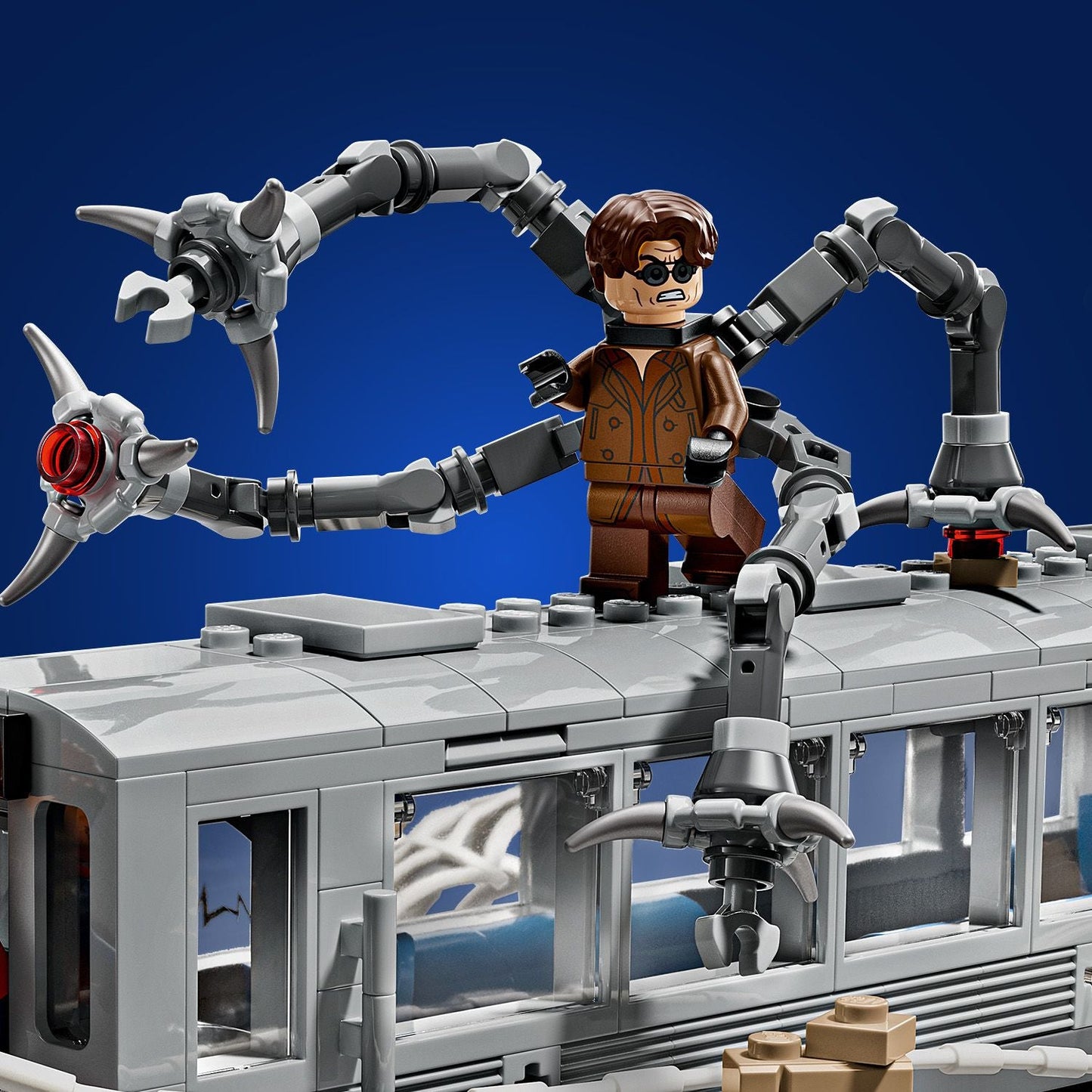 LEGO® Marvel Spider-Man vs. Doc Ock Subway Train Scene - Mô Hình Lắp Ráp Tàu Điện Ngầm Chiến Đấu LEGO 76321 - Hình ảnh bổ sung 7