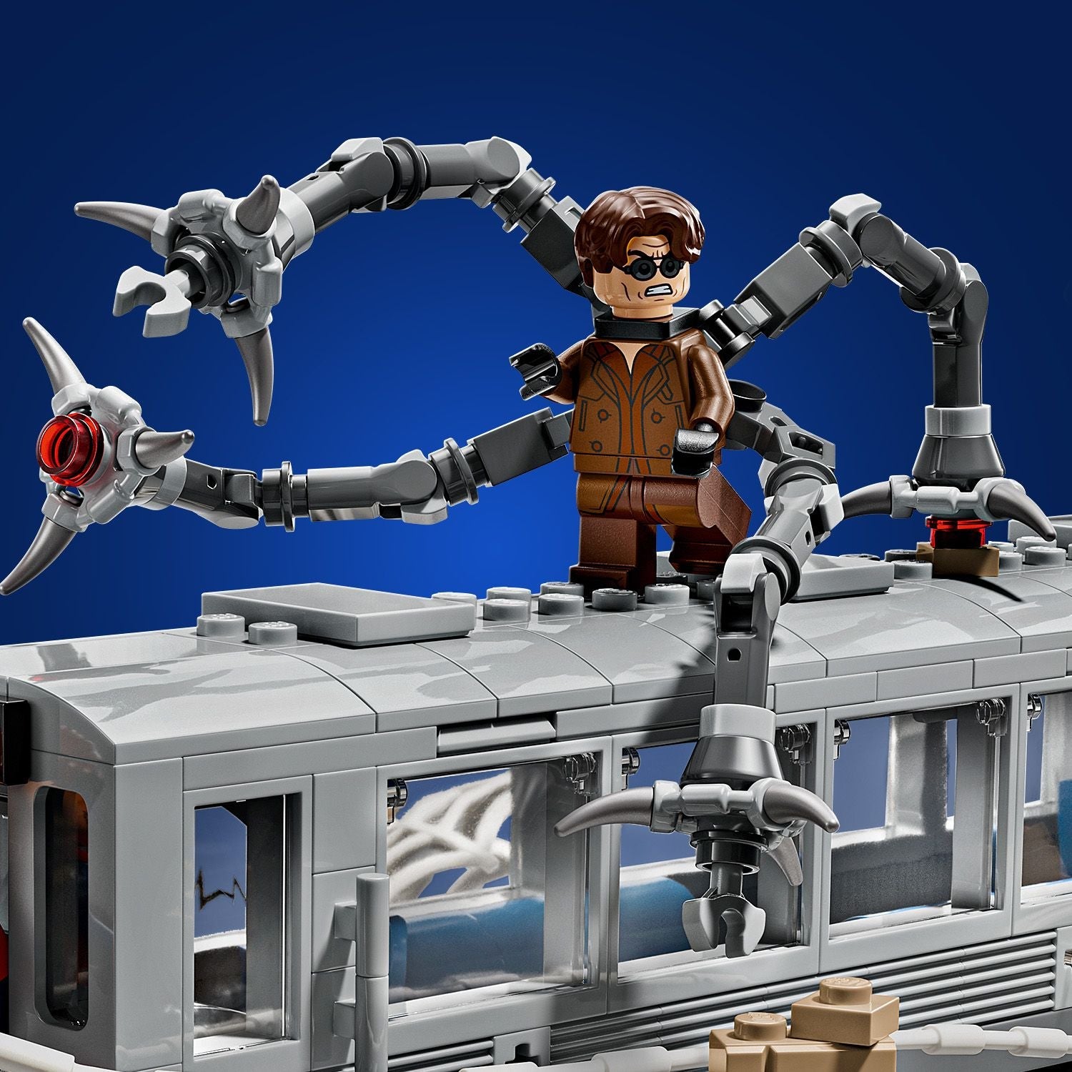 LEGO® Marvel Spider-Man vs. Doc Ock Subway Train Scene - Mô Hình Lắp Ráp Tàu Điện Ngầm Chiến Đấu LEGO 76321 - Hình ảnh bổ sung 7