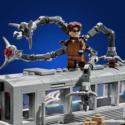 LEGO® Marvel Spider-Man vs. Doc Ock Subway Train Scene - Mô Hình Lắp Ráp Tàu Điện Ngầm Chiến Đấu LEGO 76321 - Hình ảnh bổ sung 7