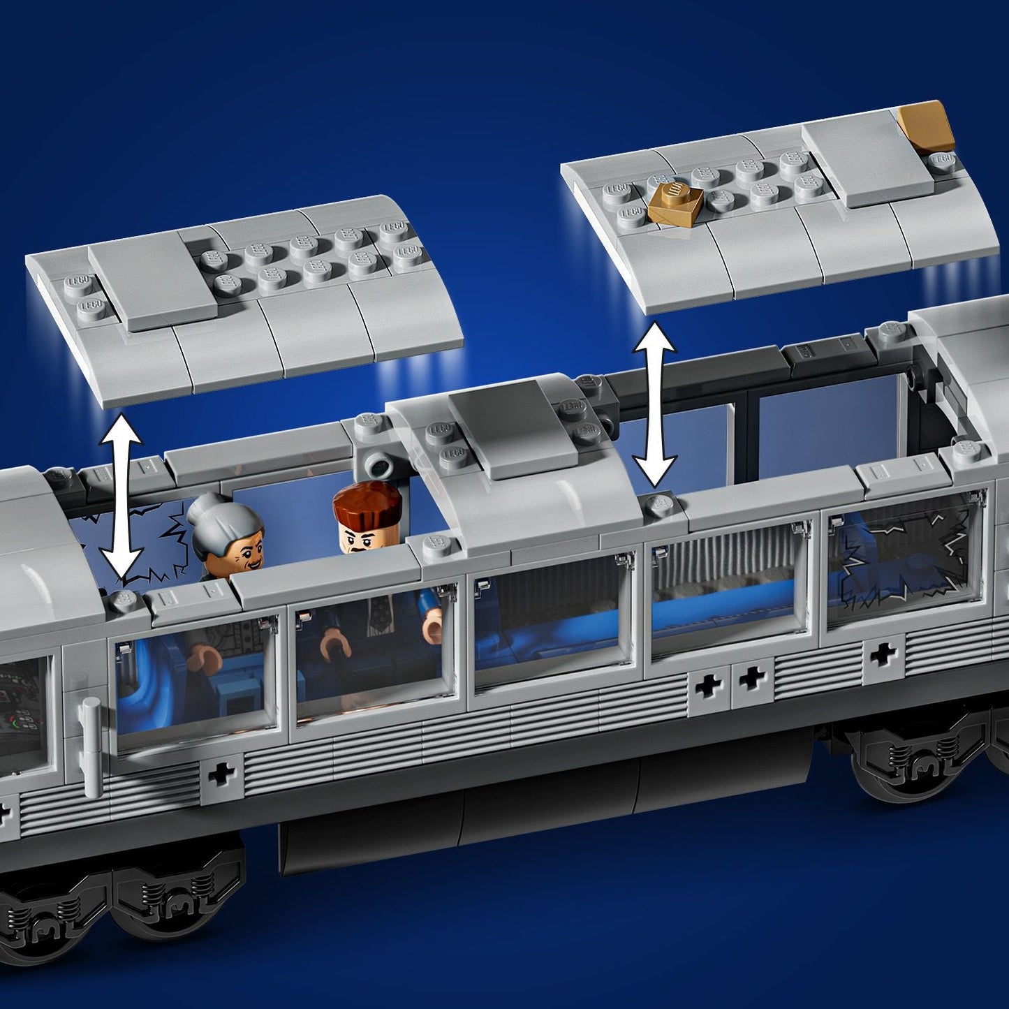 LEGO® Marvel Spider-Man vs. Doc Ock Subway Train Scene - Mô Hình Lắp Ráp Tàu Điện Ngầm Chiến Đấu LEGO 76321 - Hình ảnh bổ sung 8