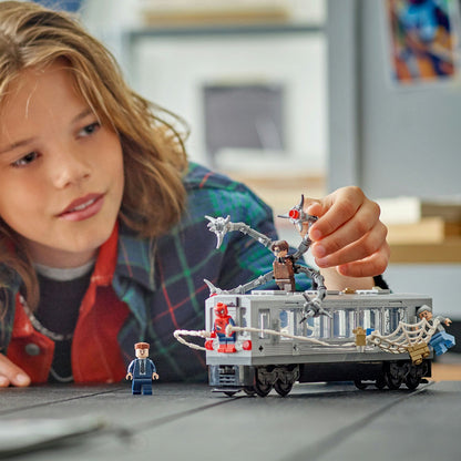 LEGO® Marvel Spider-Man vs. Doc Ock Subway Train Scene - Mô Hình Lắp Ráp Tàu Điện Ngầm Chiến Đấu LEGO 76321 - Góc nhìn khác 3
