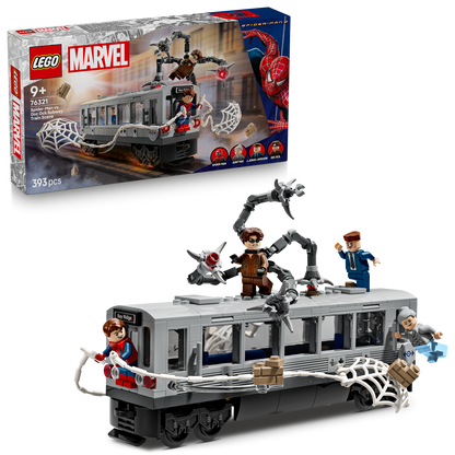 LEGO® Marvel Spider-Man vs. Doc Ock Subway Train Scene - Mô Hình Lắp Ráp Tàu Điện Ngầm Chiến Đấu LEGO 76321 - Hình ảnh bổ sung 9