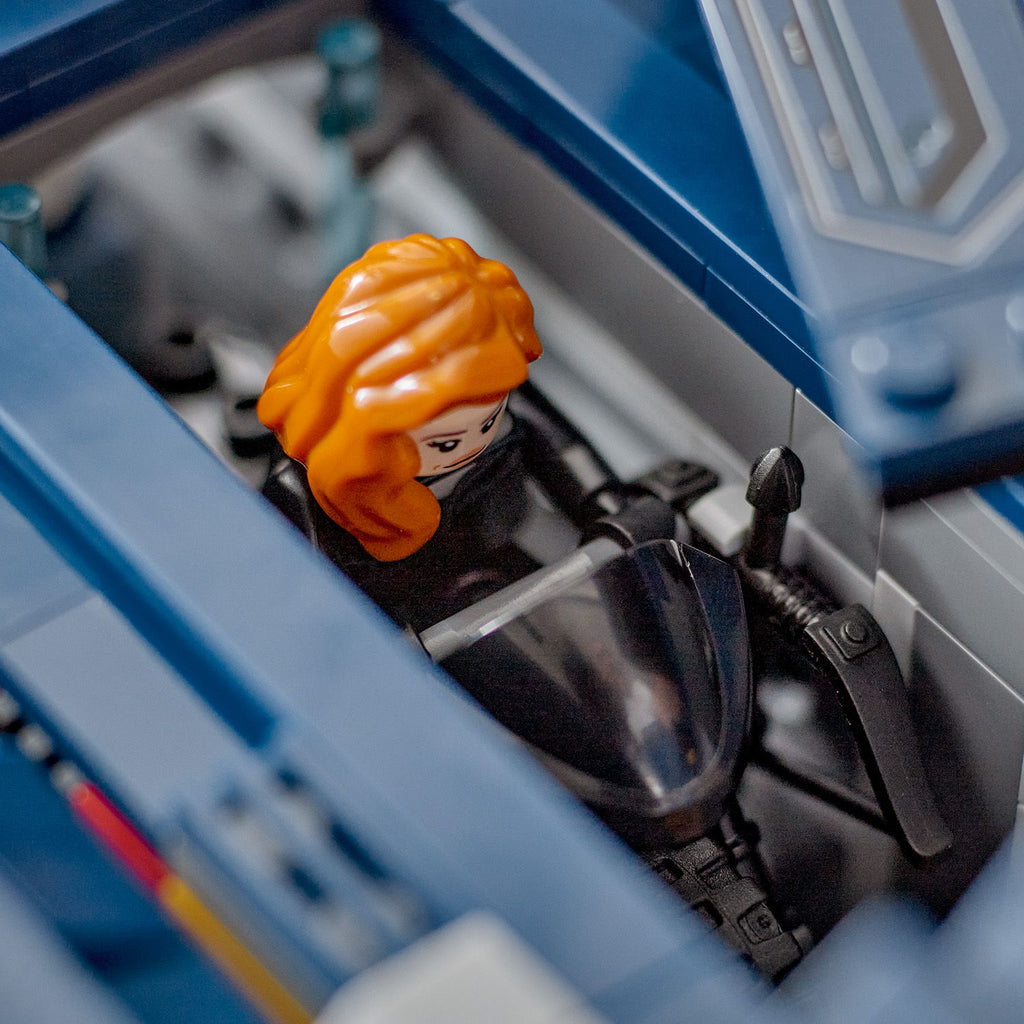 LEGO® Marvel Avengers: Age of Ultron Quinjet Mô Hình Lắp Ráp Máy Bay Siêu Anh Hùng LEGO 76325 - Hình ảnh bổ sung 7